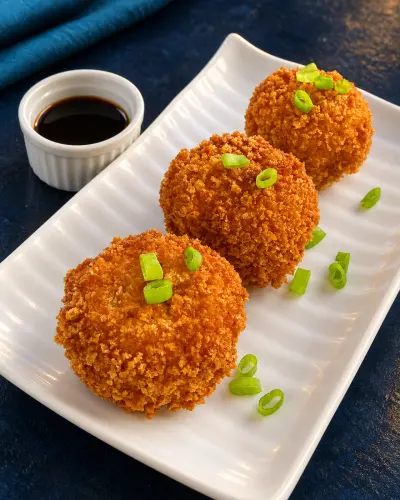 Bolinho de camarão com Catupiry (3 unidades)